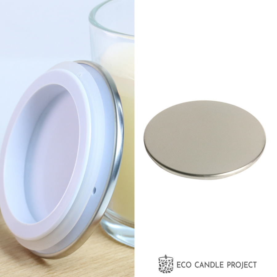 SILVER METAL LID - Eco Candle Project