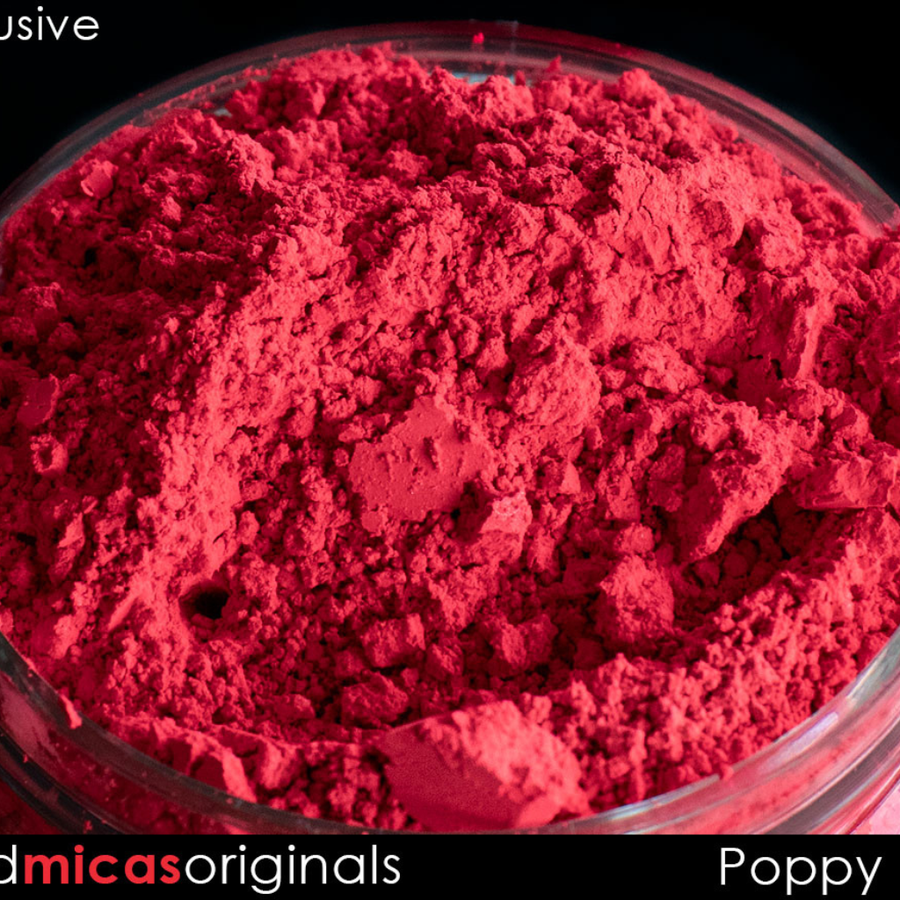 Poppy Red Mica Blend - Eco Candle Project