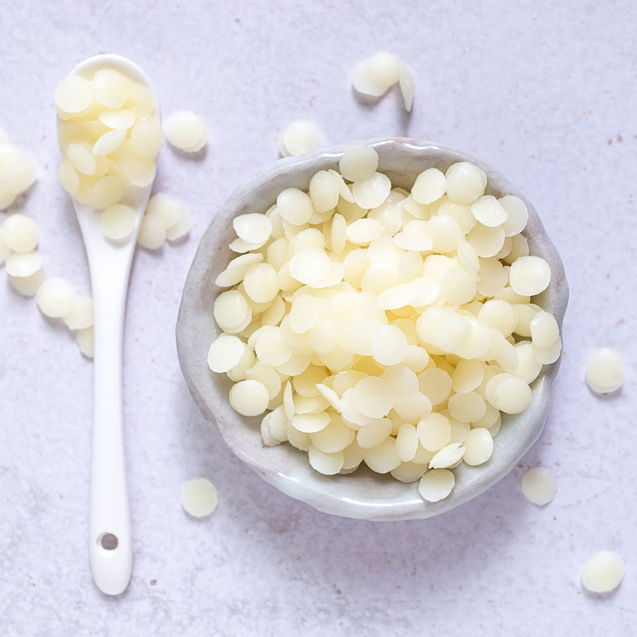 WHITE BEESWAX - Eco Candle Project
