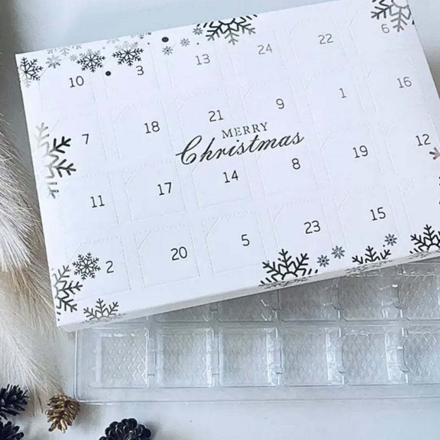 25 DAYS LUXURY ADVENT CALENDAR ( SILVER STAR) - Eco Candle Project