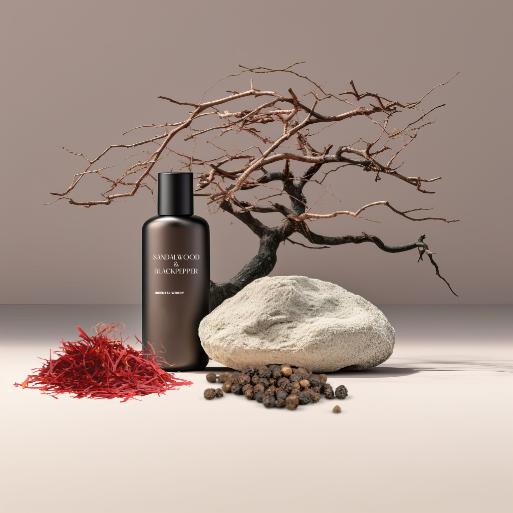 Sándalo y pimienta negra