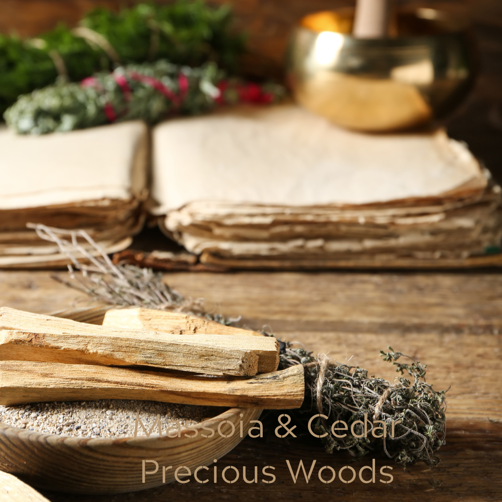 PRECIOUS MASSOIA & CEDAR WOODS - Eco Candle Project