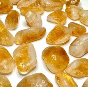 CITRINE TUMBLED STONES - Eco Candle Project 