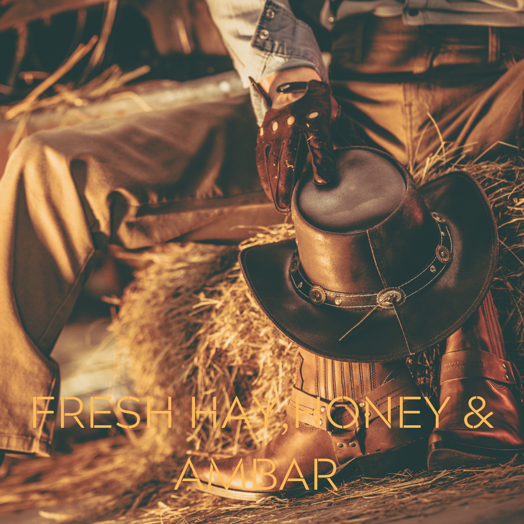 FRESH HAY, HONEY BLOSSOMS & AMBER - Eco Candle Project