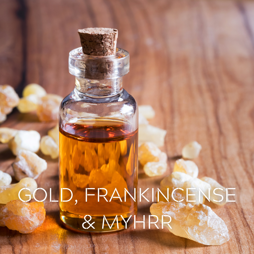 GOLD, FRANKINCENSE & MYRRH - Eco Candle Project