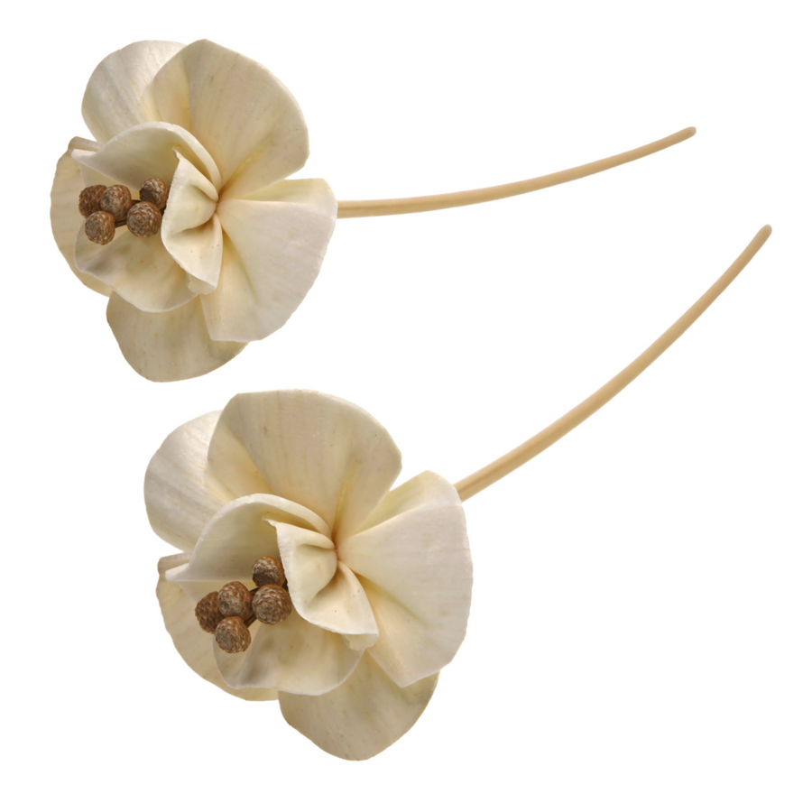 LOTUS FLOWER WITH RATTAN - Eco Candle Project