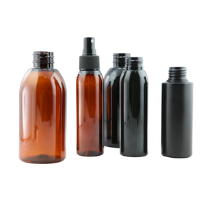 BLACK 250 ML PET BOTTLE FOR SOAP - Eco Candle Project 