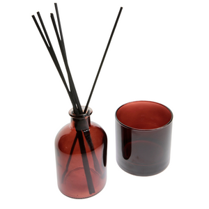 200 ML REED DIFFUSER AMBER BOTTLE - Eco Candle Project 