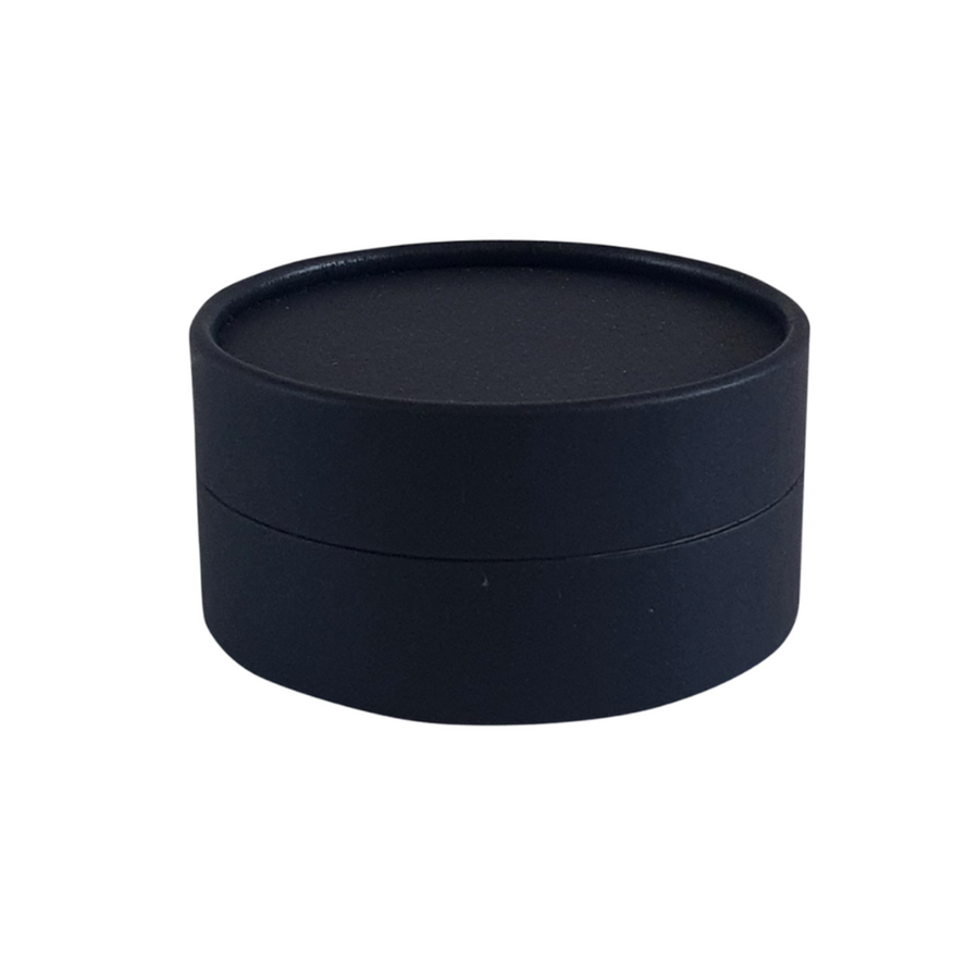 Cardboard Box with Water Resistant Liner in Black - Eco Candle Project