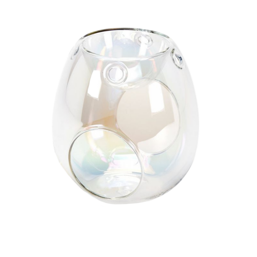 GLASS PEARL CLEAR WAX MELT BURNER - Eco Candle Project
