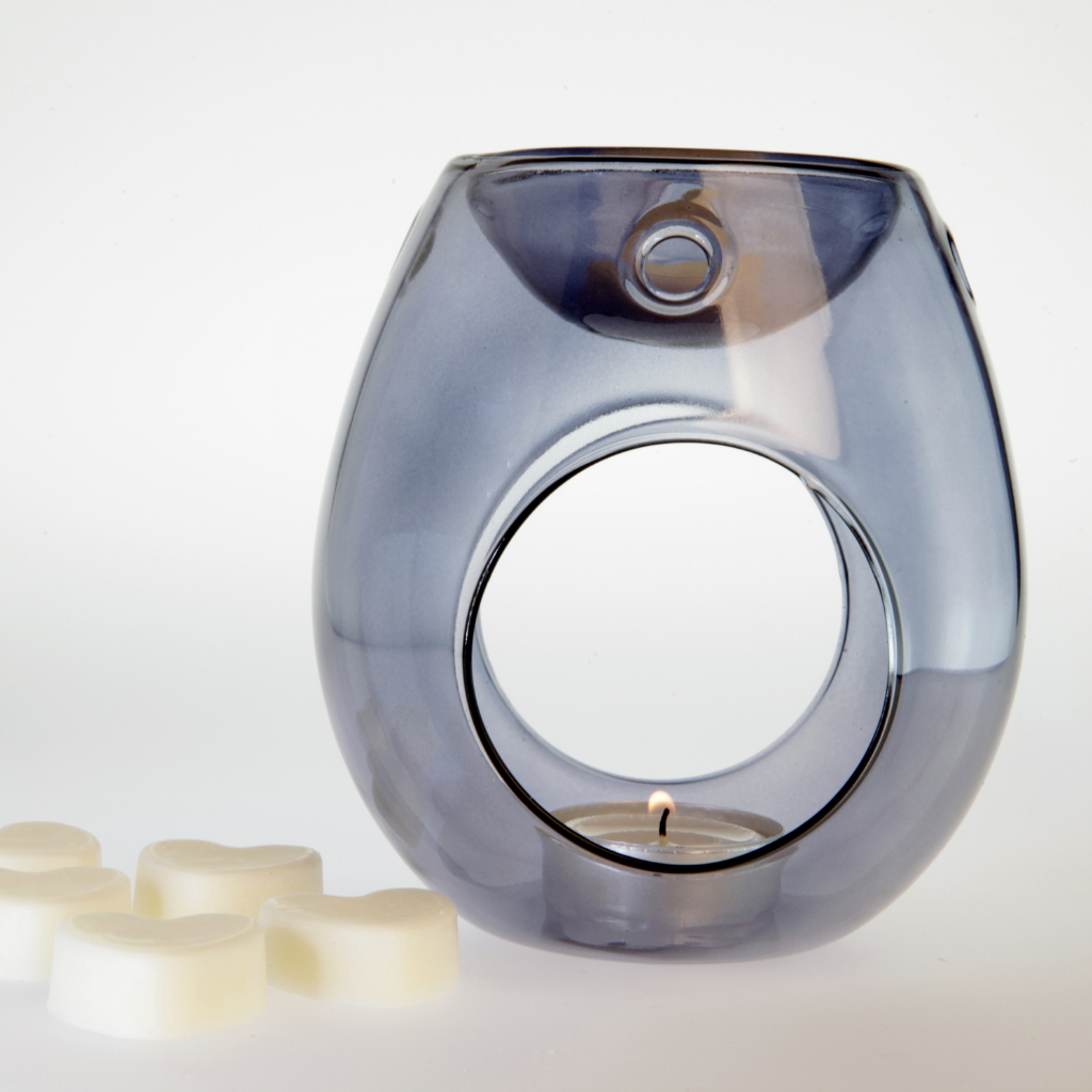 SMOKE GREY SET BURNER AND WAXMELTS