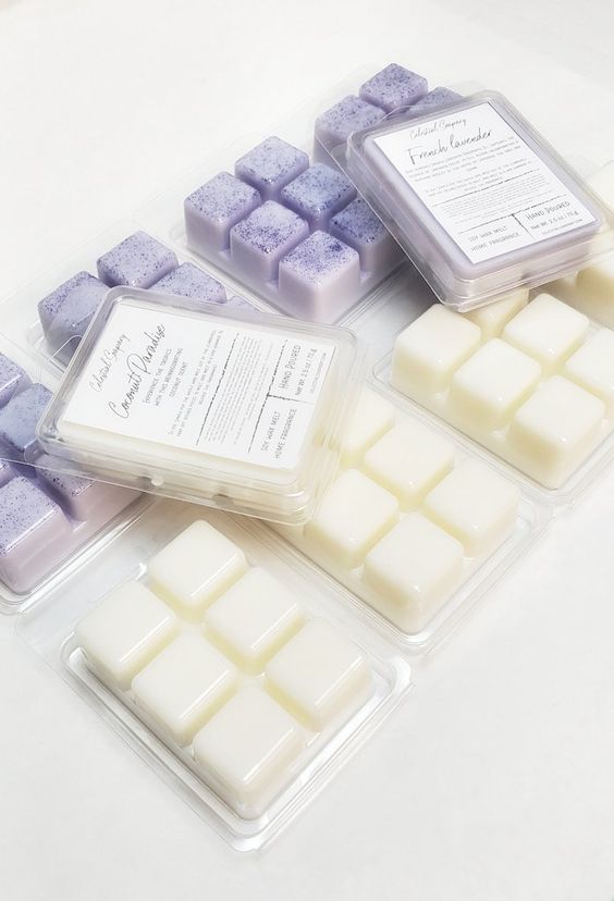 WAX MELTS CLAMSHELLS