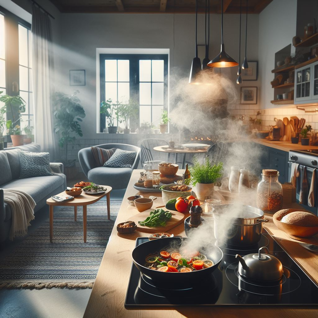 ÉLIMINATEUR D'ODEURS DE CUISINE 🍔🍕
