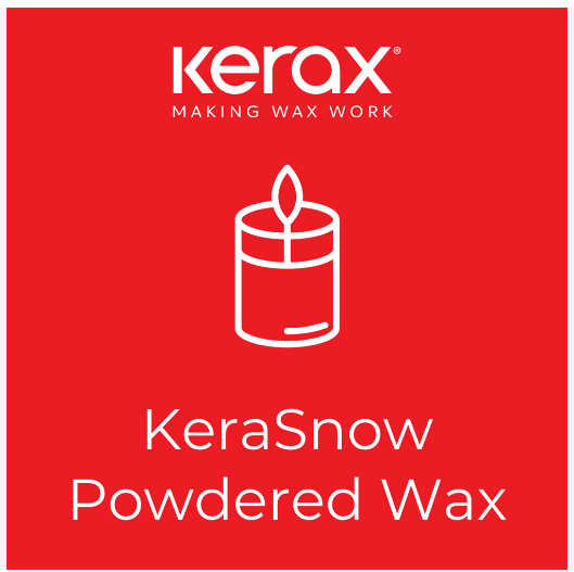 KERASNOW POWDERED WAX ( MINERAL WAX ) Eco Candle Project