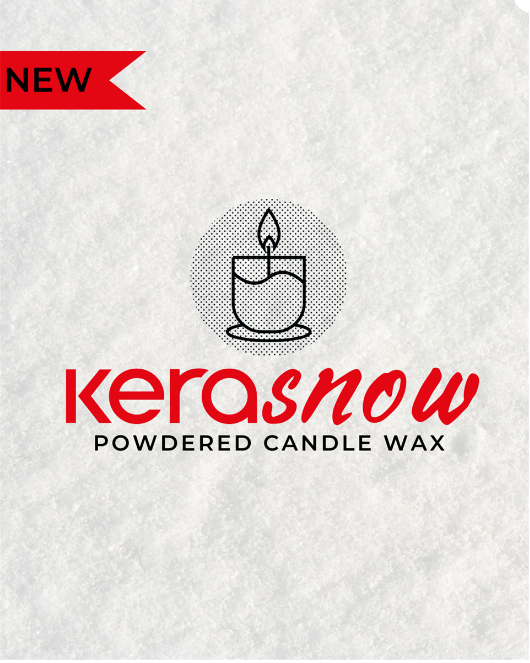 KERASNOW POWDERED WAX ( MINERAL WAX ) Eco Candle Project