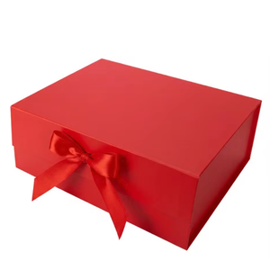 FLAT-PACKED GIFT BOX with RIBBON - Eco Candle Project 