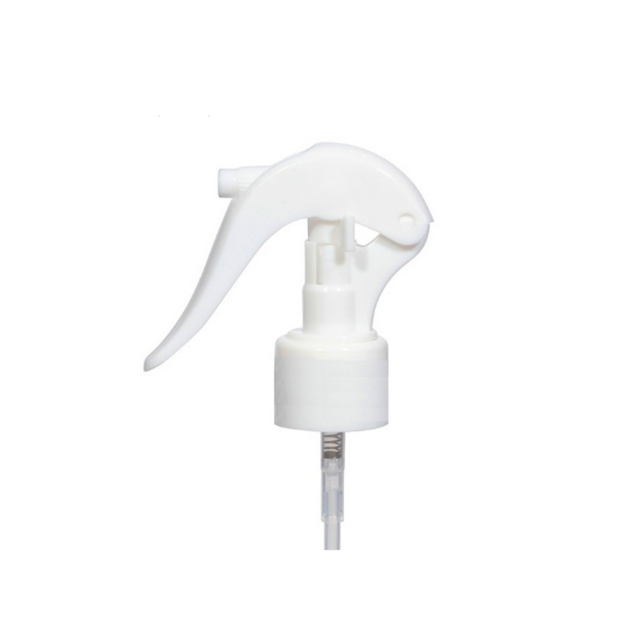 SMALLER TRIGGER SPRAYER WHITE WITH LOCK (24/410) - Eco Candle Project 