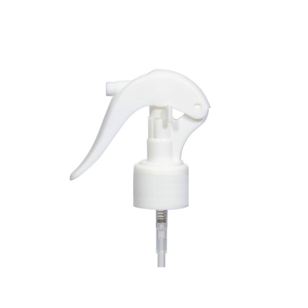 SMALLER TRIGGER SPRAYER WHITE WITH LOCK (24/410)