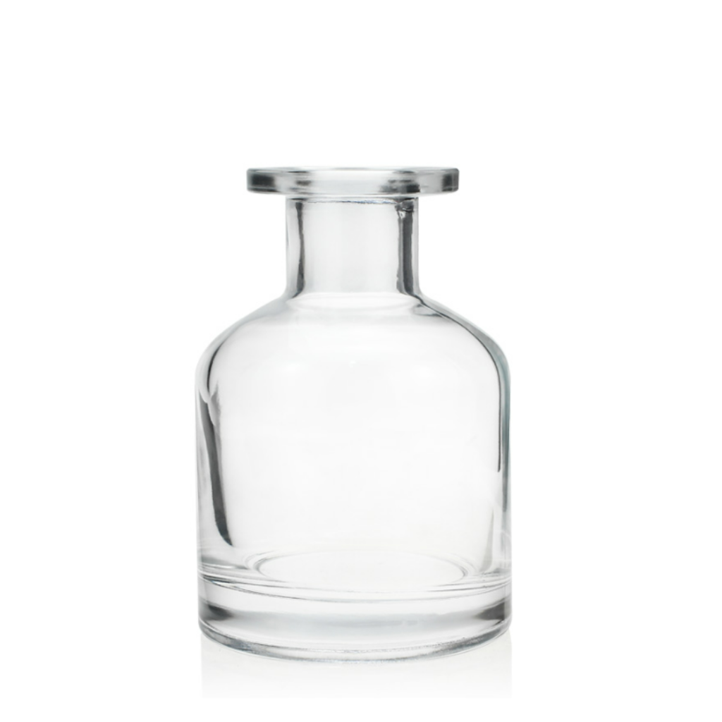 CLEAR VINTAGE BOTTLE