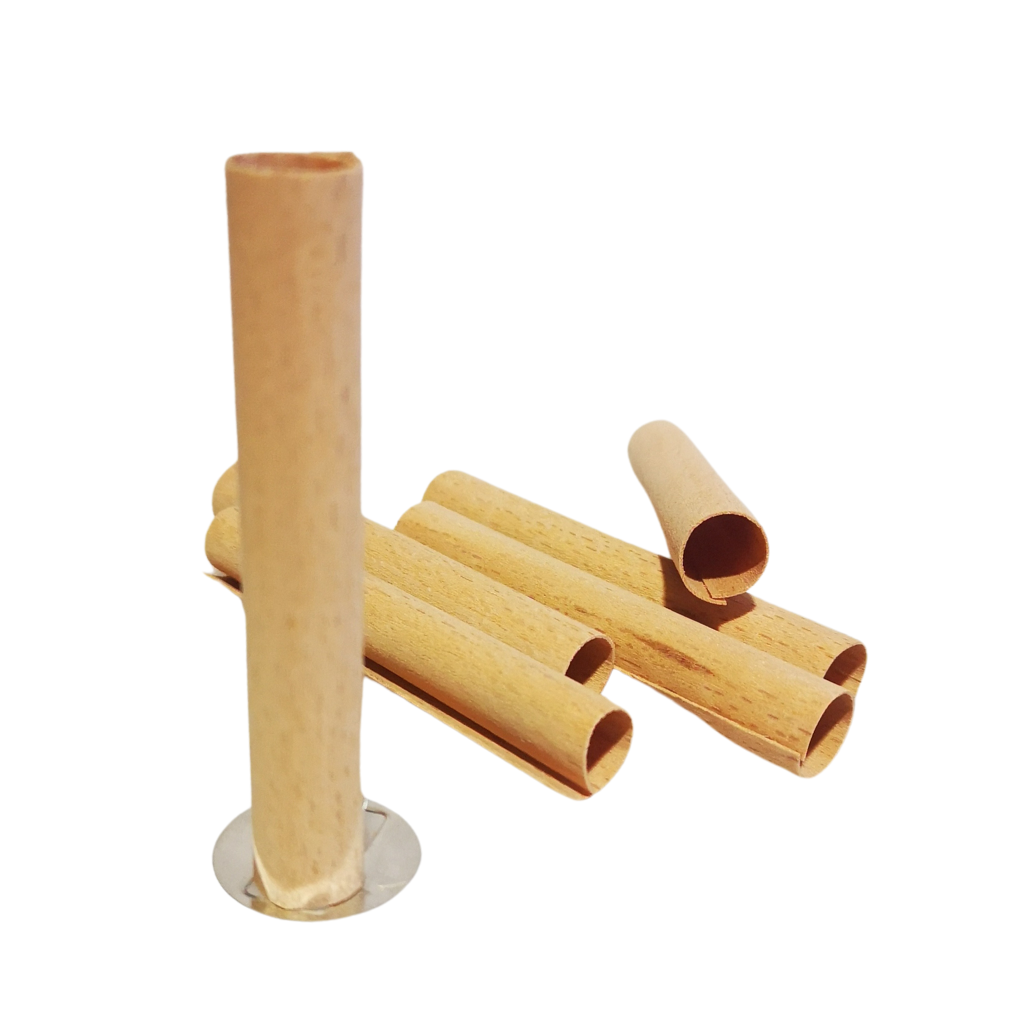 LARGE WOOD TUBE WICKS