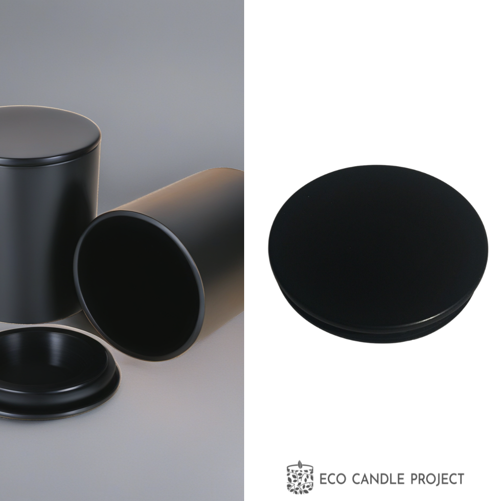 MATTE BLACK METAL LID