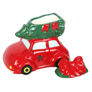 CHRISTMAS CAR CERAMIC WAXMELT BURNER – Holiday Cheer on Wheels
