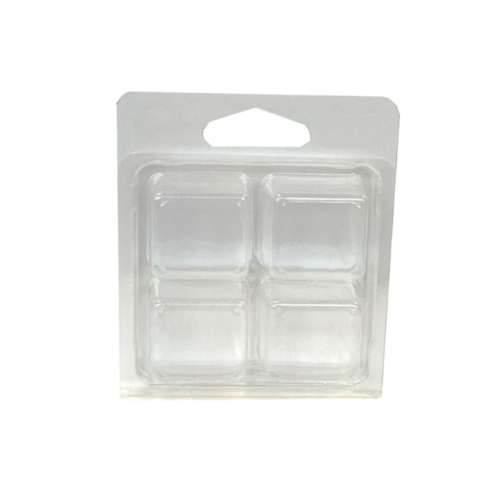 4 SQUARE CLAMSHELLS - Eco Candle Project