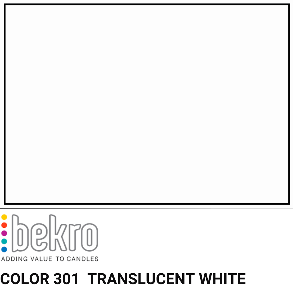 TRANSLUCENT WHITE - Eco Candle Project