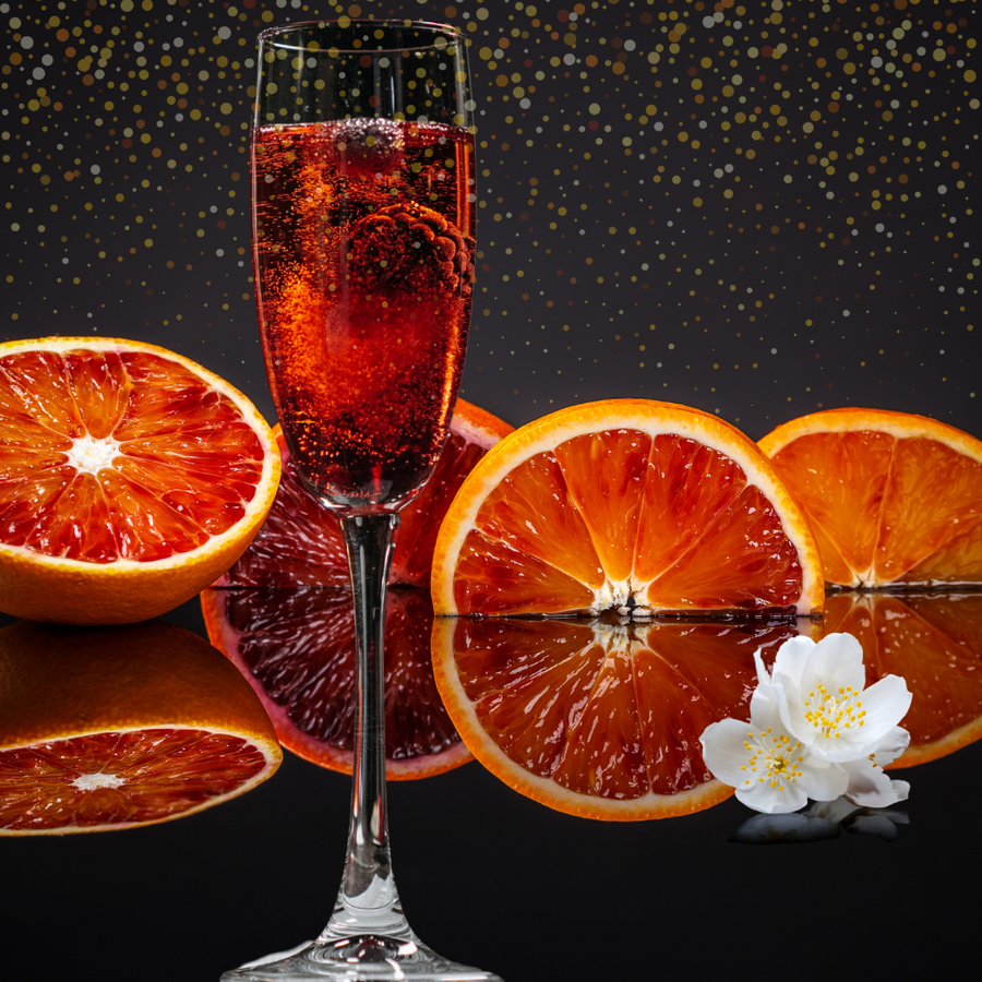 CHAMPAGNE & BLOOD ORANGE - Eco Candle Project 
