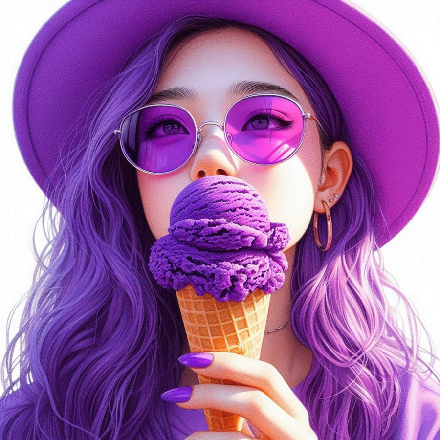 UBE ICE CREAM - Eco Candle Project 