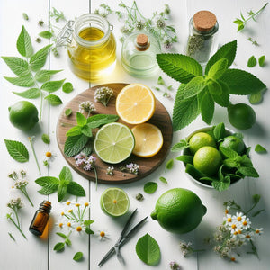 VERVEINE, CITRON VERT Y PALMAROSA