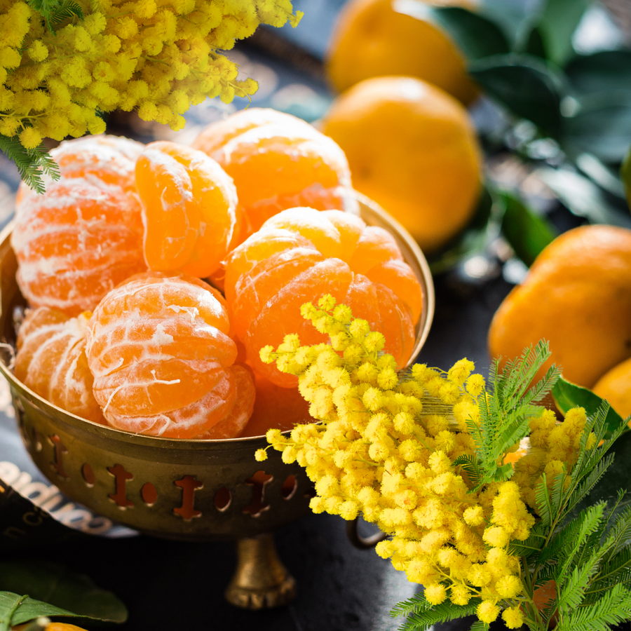 MIMOSA & MANDARINE - Eco Candle Project 