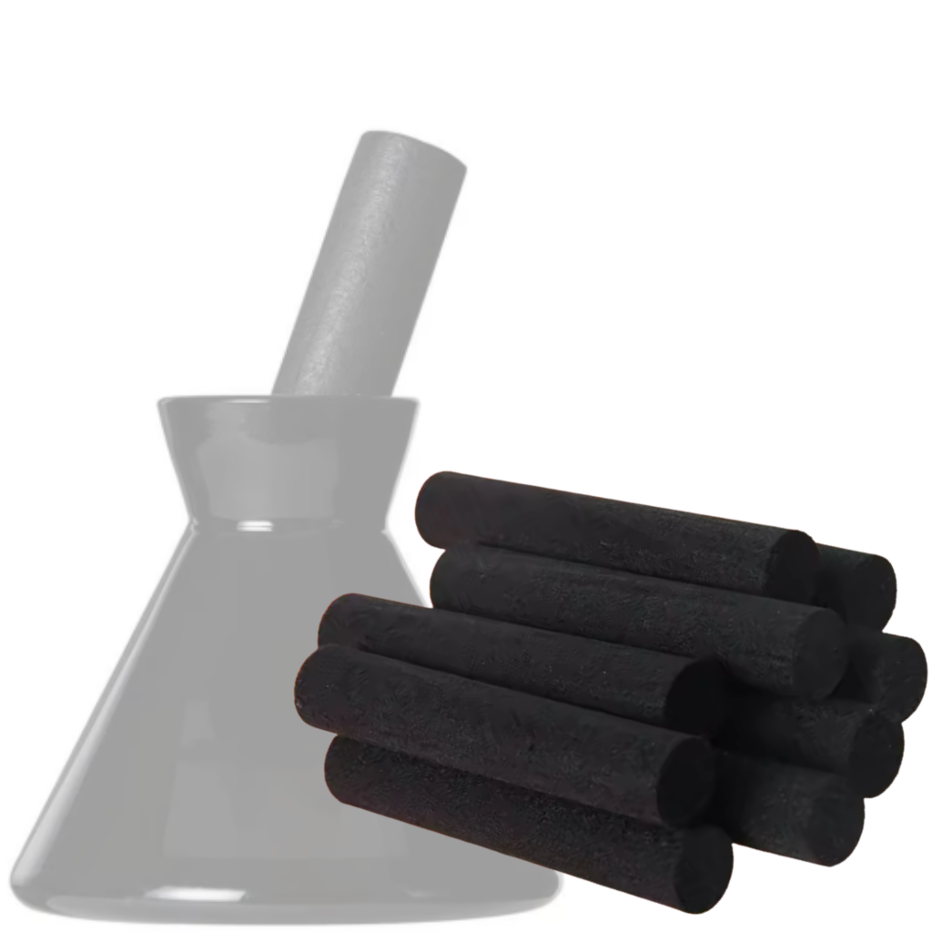 SCHWARZE FASERBLÄTTER PACK 10 UN.
