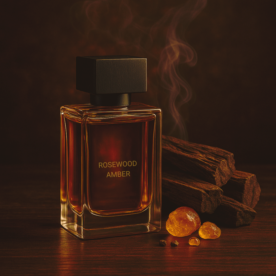 ROSEWOOD & AMBER - Eco Candle Project 