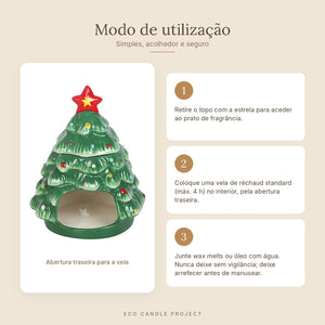 Queimador árvore de Natal XL – modo de utilização