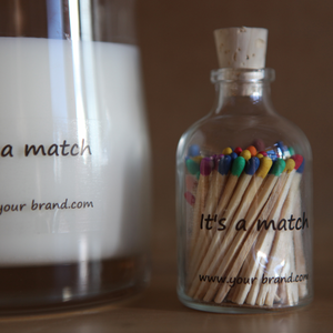 COLORED TIP MATCHES - Eco Candle Project 