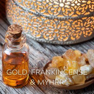 GOLD, FRANKINCENSE & MYRRH - Eco Candle Project 