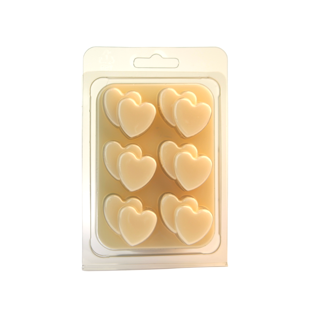 DOUBLE  HEART  CLAMSHELLS - Eco Candle Project 