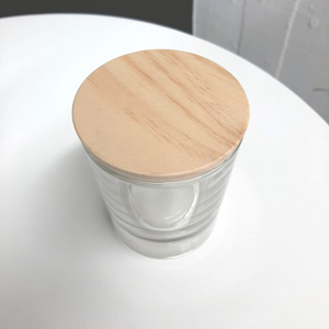 WOOD PINE CANDLE LID - Eco Candle Project 