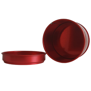 RED TIN WITH LID 200 ml - Eco Candle Project 