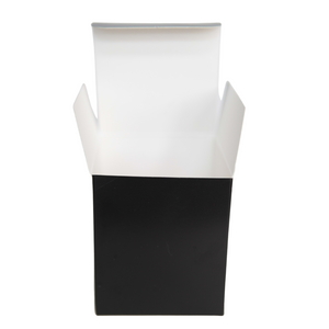 MEDIUM BLACK CANDLE BOX