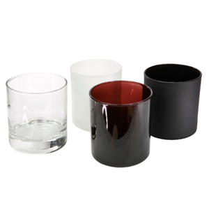 30 cl AURELIE MATT BLACK CANDLE GLASS - Eco Candle Project 