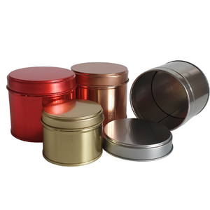SILVER TIN WITH LID 200 ml - Eco Candle Project 