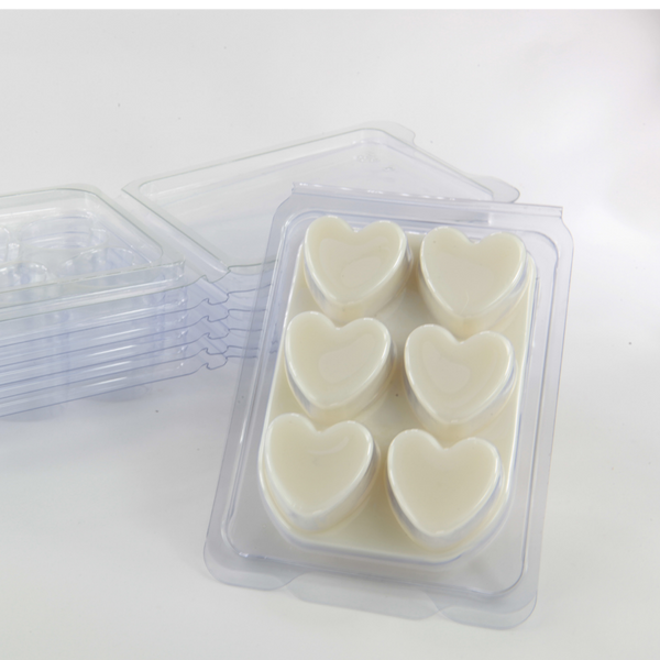 HEART CLAMSHELLS - Eco Candle Project