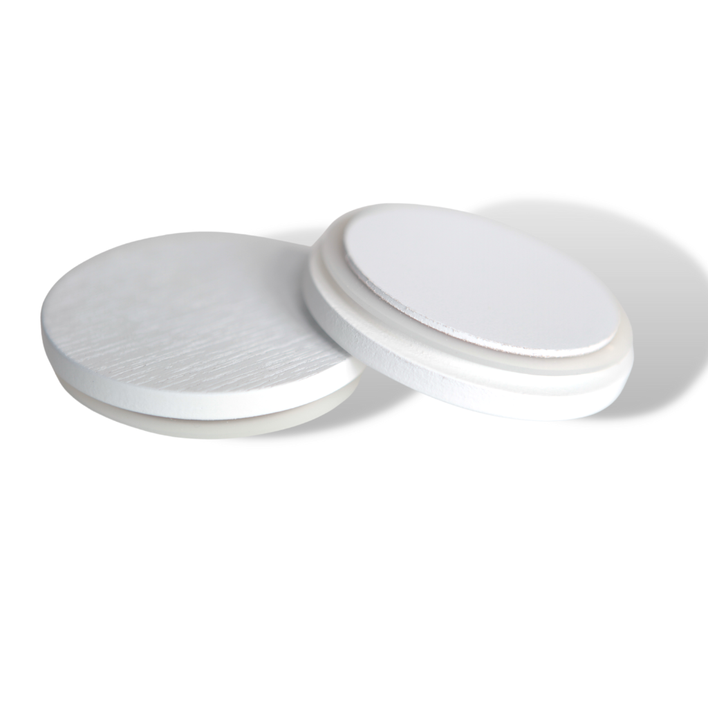 WHITE WOODEN LID