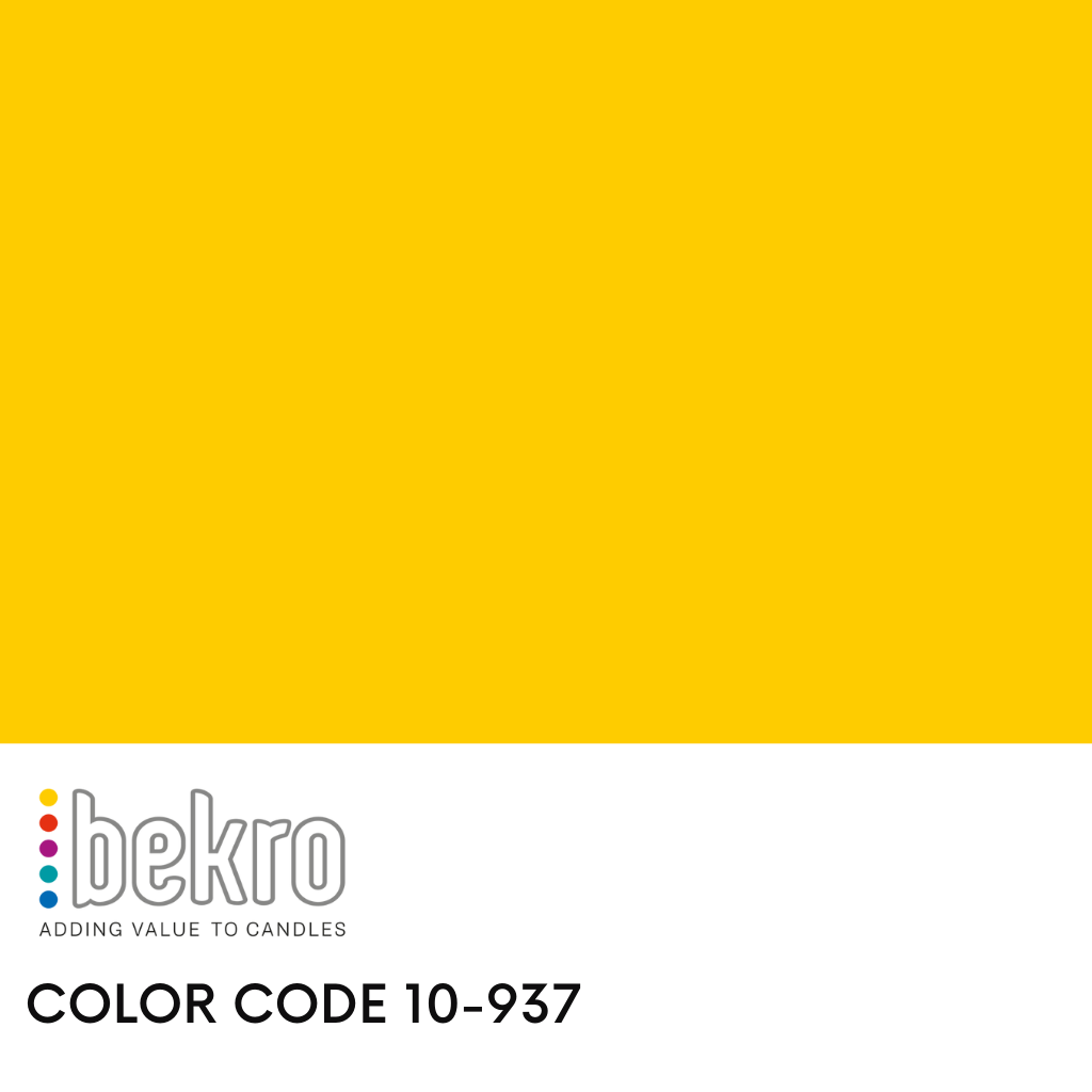 YELLOW - Eco Candle Project 