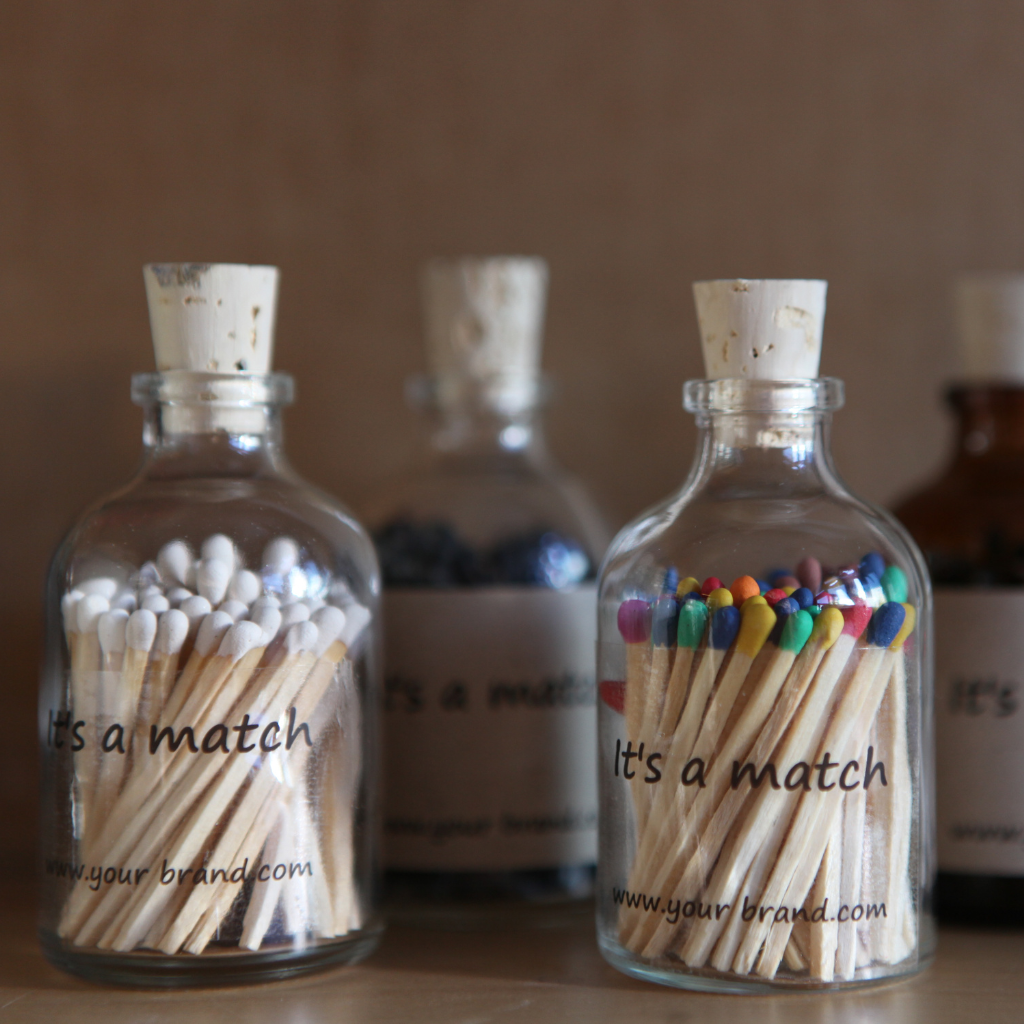 Matches Project BLUSH ROSE TIP MATCHES - Eco Candle Project