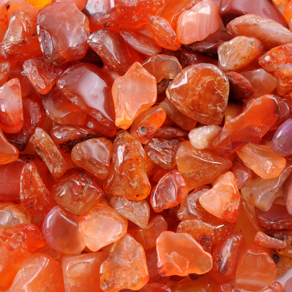 CARNELIAN CHIPS 100 g - Eco Candle Project 