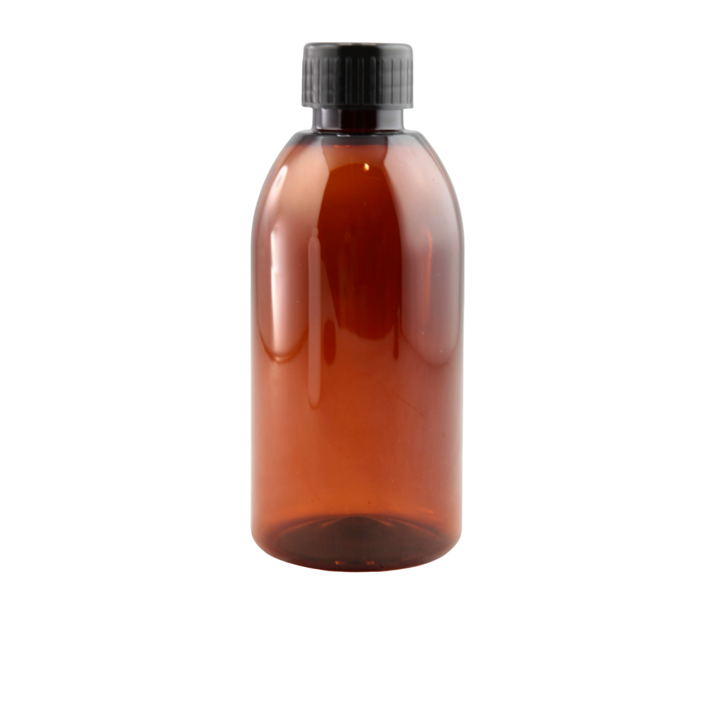 AMBER 250 ML BOTTLE FOR SOAP - Eco Candle Project 