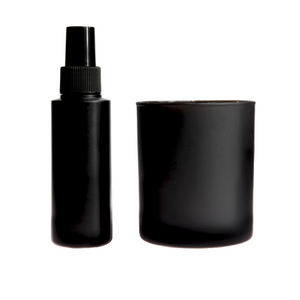 MATT BLACK 100 ML BOTTLE FOR ROOM MIST - Eco Candle Project 